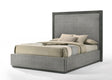 Queen Santa Barbara - Modern Grey Fabric + Grey Wash Bed - View Image 1