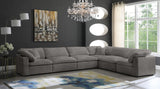 Cozy - Modular Sectional Cloud 6 Piece - Grey - 634Grey - Sec6A - Home Elegance USA - 2