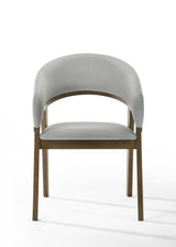 Truman - Mid-Century Modern Walnut Extendable Dining Table + 8 Chairs Set - View Image 1