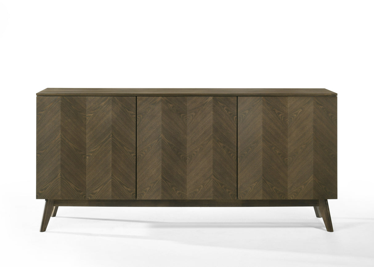 Costello - Mid-Century Modern Wenge Dining Set - View Image 1