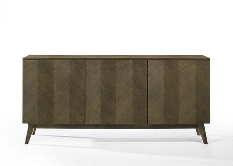 Costello - Mid-Century Modern Wenge Dining Set - View Image 1
