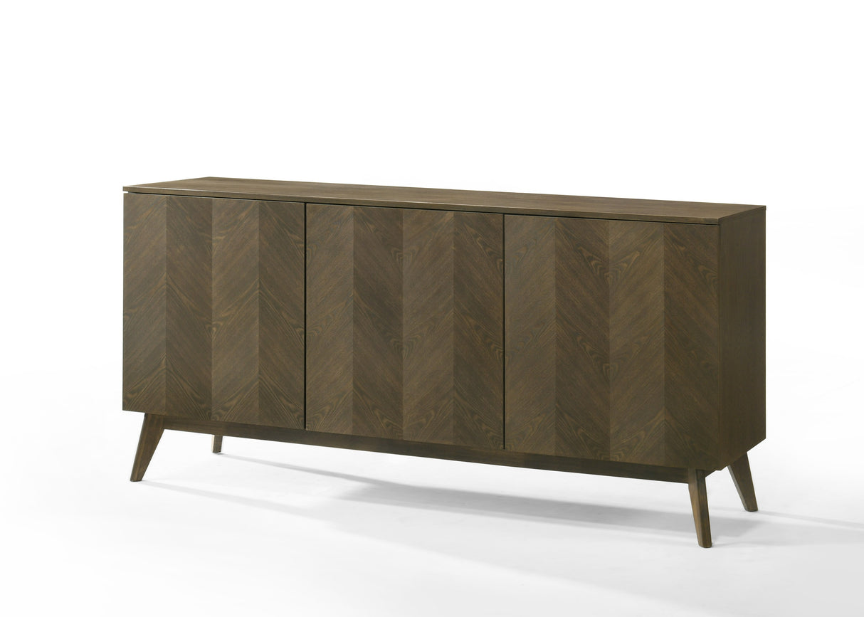 Costello - Mid-Century Modern Wenge Dining Set - View Image 1