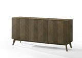 Costello - Mid-Century Modern Wenge Dining Set - View Image 1