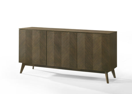 Costello - Mid-Century Modern Wenge Dining Set - View Image 1