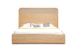 Eastern King Gavin - Modern Natural Ash + Rattan Bed - View Image 1