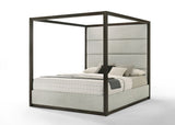 Queen Manhattan - Contemporary Canopy Cherry Bed - View Image 1