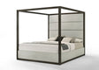 Eastern King Manhattan - Contemporary Canopy Cherry Bed - View Image 1