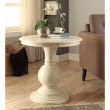 Alyx Accent Table 82818 Antique White Finish | Acme - 82818 - Home Elegance USA - 3