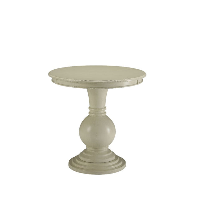 Alyx Accent Table 82818 Antique White Finish | Acme - 82818 - Home Elegance USA - 1