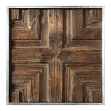 Bryndle Rustic Wooden Squares (Set of 9) - Dark Brown by Uttermost - View 4