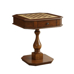 Acme - Bishop Game Table 82844 Cherry Finish