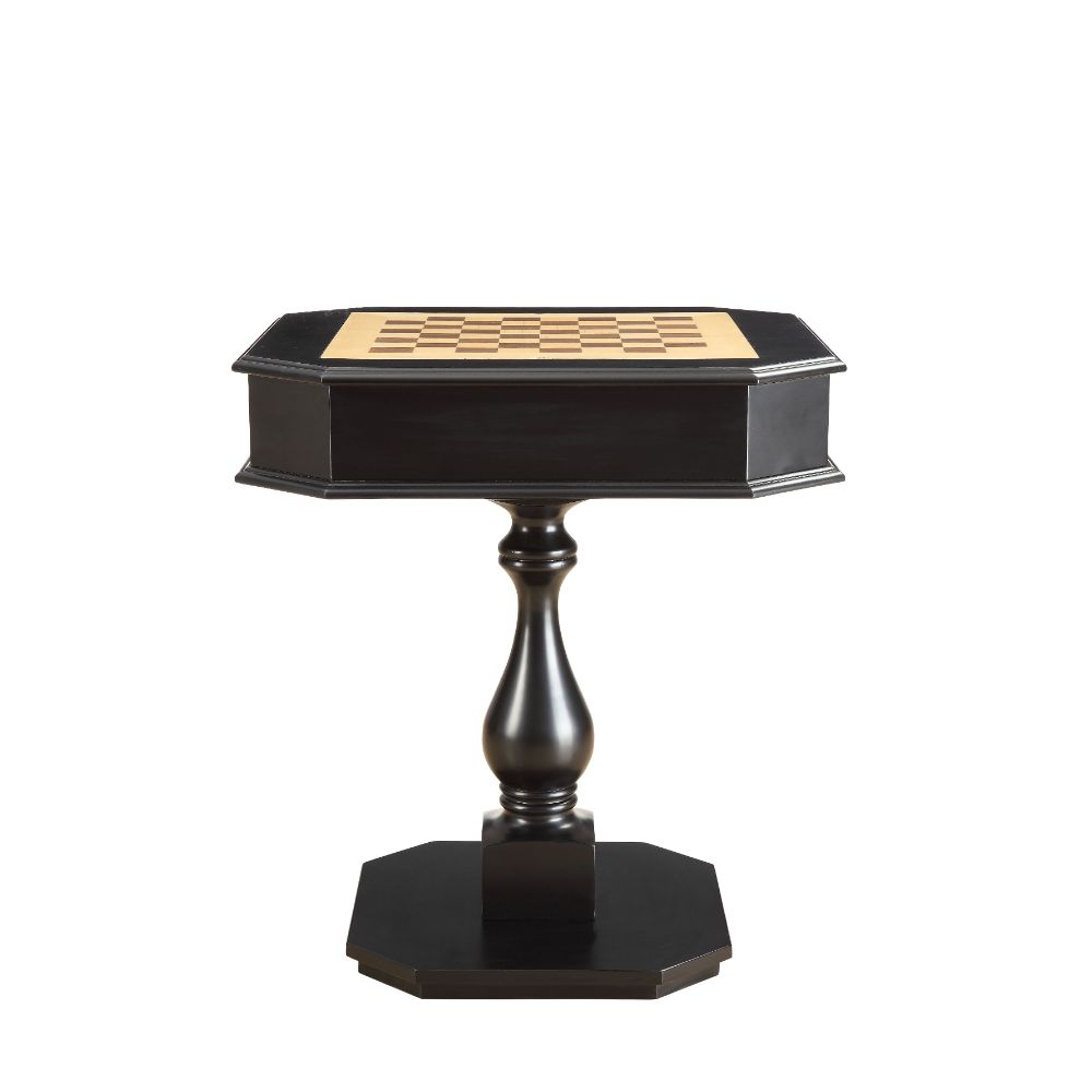 Acme - Bishop Game Table 82846 Black Finish