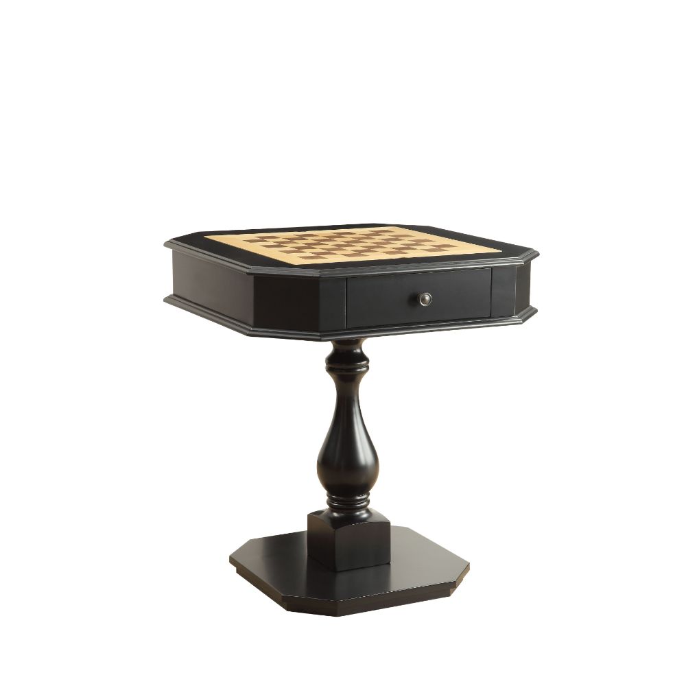 Bishop Game Table 82846 Black Finish | Acme - 82846 - Home Elegance USA - 1