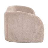 Calico - Contemporary Beige Weave Fabric 3-Seat Sofa - View Image 1
