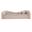 Calico - Contemporary Beige Weave Fabric 4-Seat Sofa - View Image 1