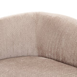 Calico - Contemporary Beige Weave Fabric 4-Seat Sofa - View Image 1