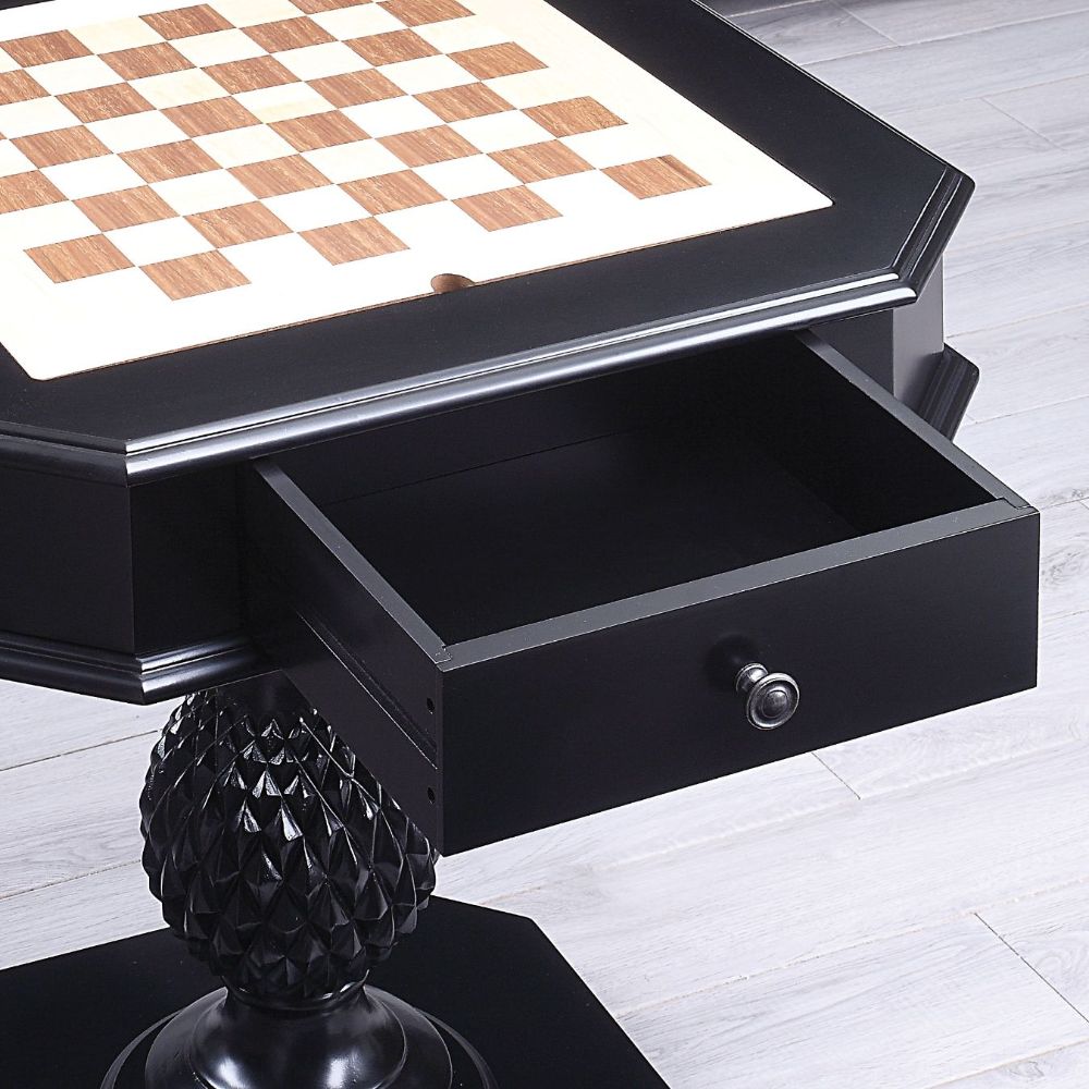 Bishop II Game Table 82849 Black Finish | Acme - 82849 - Home Elegance USA - 4