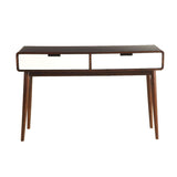 Acme - Christa Sofa Table 82854 White & Espresso Finish