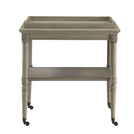 Acme - Frisco Serving Cart 82906 Antique Slate Finish