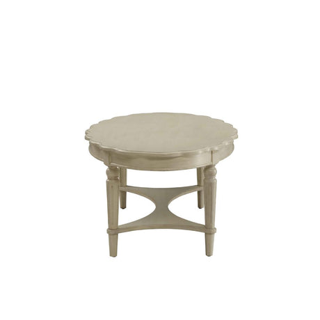 Acme - Fordon Coffee Table 82920 French Antique White Finish