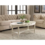 Acme - Fordon Coffee Table 82920 French Antique White Finish