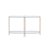 Acme - Veises Sofa Table 82999 Champagne Finish