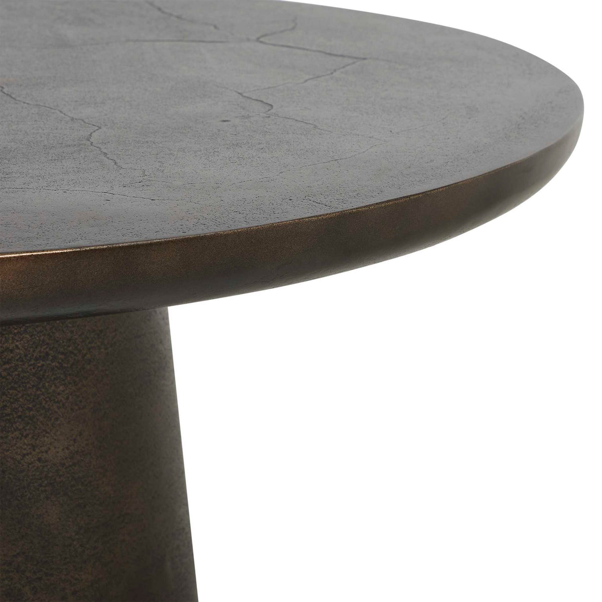 Madrone Indoor-Outdoor Coffee Table - Bronze by Uttermost - View 6