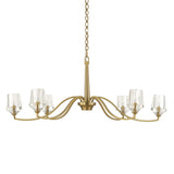Barcelona 6 Light Brass Chandelier - Gold by Uttermost - View 3