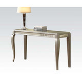 Acme - Francesca Sofa Table 83084 Champagne Finish