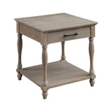 Ariolo End Table 83222 Weathered Oak Finish | Acme - 83222 - Home Elegance USA - 1