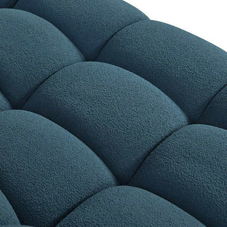 Yolonda Dark Teal Fabric Curved Sectional Sofa – VIG Furniture - sold by Home Elegance USA