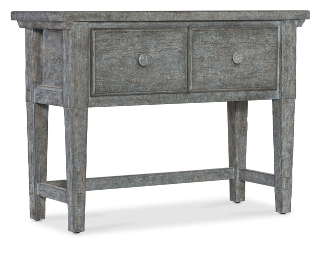 Commerce And Market Stonewashed Console - Dark Gray by Hooker Furniture - View 1