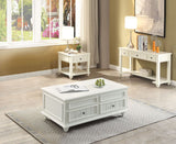 Acme - Natesa Coffee Table W/Lift Top 83325 White Washed Finish