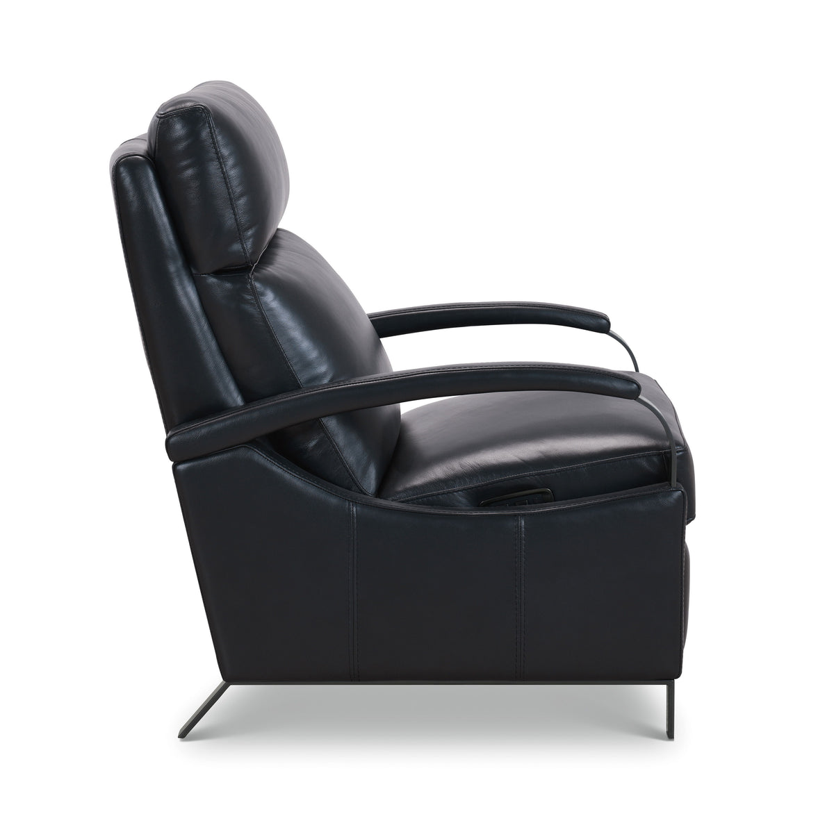 Andes Power Recliner With Power Headrest - Blue by Hooker Furniture - View 5