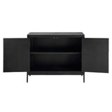 Front Range Dark Oak 2 Door Cabinet - Dark Brown by Uttermost - View 10