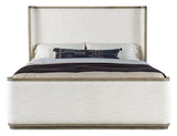 Linville Falls Boones King Upholstered Shelter Bed - Beige by Hooker Furniture - View 4