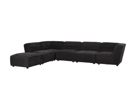 6 Pieces Sectional Set - Black - 552081 - SET - image - 1