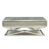 Brancaster Coffee Table 83555 Aluminum | Acme - 83555 - Home Elegance USA - 6