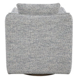 Corben Swivel Chair - Light Gray by Uttermost - View 6