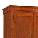 Elegant Oak Armoire For Timeless Storage - sold by Home Elegance USA