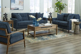 Bixler - Navy - 3 Pc. - Sofa, Loveseat, Accent Chair | Ashley | Home Elegance USA