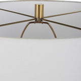 Malaga Brass Table Lamp - Bronze by Uttermost - View 6