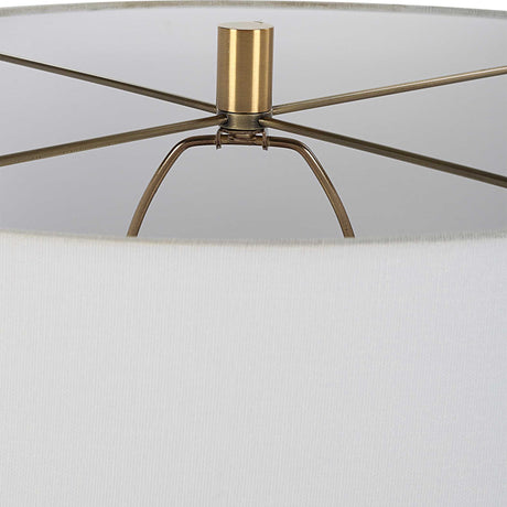 Malaga Brass Table Lamp - Bronze by Uttermost - View 6