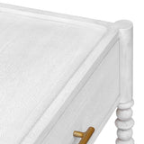 Bales Side Table - White by Uttermost - View 6