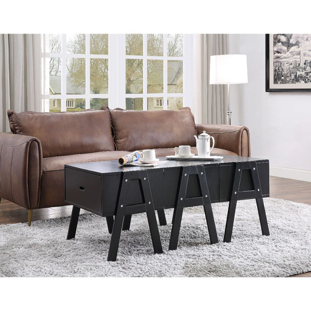 Acme - Lonny Convertible Coffee Table 84150 Black Finish