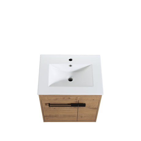 24 Inch Bathroom Vanity With Sink, Freestanding Bathroom Vanity or Floating is Optional Conversion24*18 - 00324IMO - 1(KD - Packing) - W999S00076 - image - 18