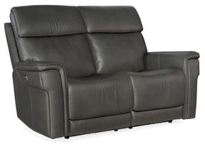 Lyra Zero Gravity Power Loveseat - Dark Gray by Hooker Furniture - View 1