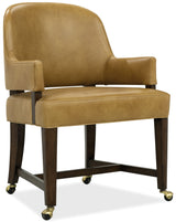 Archives Game/Dining Chair - Light Brown / Dark Brown by Hooker Furniture - View 1