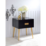 Denvor End Table 84495 Black & Gold Finish | Acme - 84495 - Home Elegance USA - 5