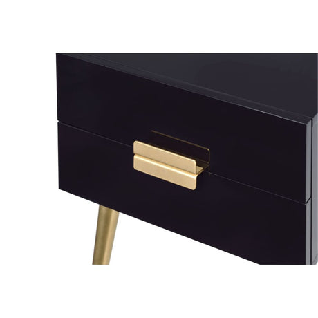 Denvor End Table 84495 Black & Gold Finish | Acme - 84495 - Home Elegance USA - 6